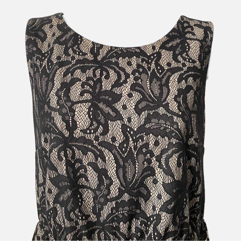 THREE HEARTS | Little Black lace dress, lace overlay style - Large - Picture 2 of 8